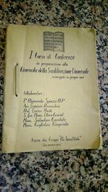 I corso conferenze Giornata Santificazione 1957