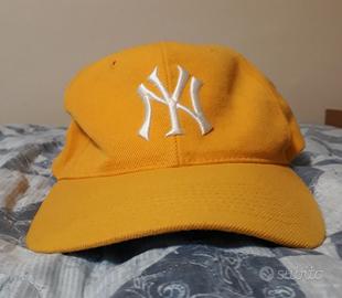 Cappellino giallo da baseball NY New York Yankees