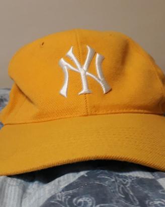 Cappellino giallo da baseball NY New York Yankees