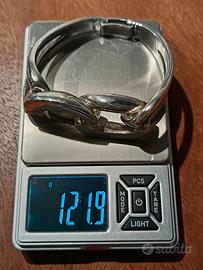 Massiccio bracciale in Argento 925 catena 122 gr