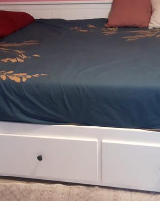Letto divano Ikea Hemnes con 3 cassetti