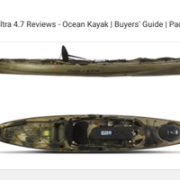 Kayak Ocean trident 4.7 mimetico