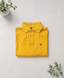 Polo Ralph Lauren Gialla Uomo Taglia M