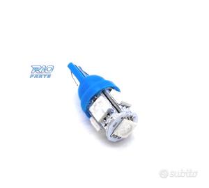 LAMPADINA LED BLU W5W T10