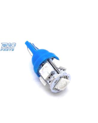 LAMPADINA LED BLU W5W T10