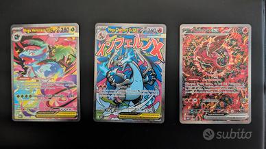 Carte Pokemon Mega Venusaur ex, Mega Charizard X 