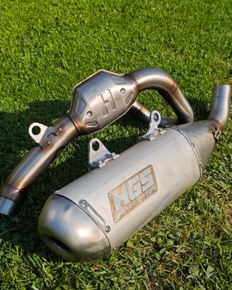 Scarico HGS KTM SXF 250 2023-2027 Husqvarna GASGAS