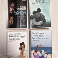 Set 4 libri “L’amica geniale” Elena Ferrante
