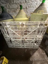 Pallet bianco in plastica