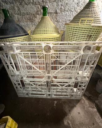 Pallet bianco in plastica