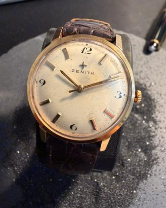 Orologio zenith pilot antico anni 50