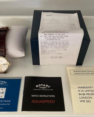 Rotary 2009 – Orologio Uomo Elegante - Quartz