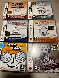 Nintendo DS 7 giochi più vari accessori