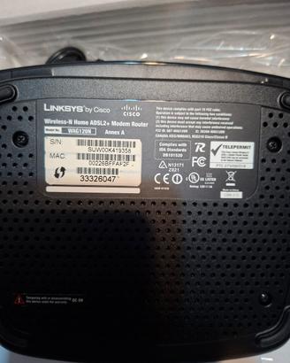 Router Linksys Cisco WAG120N