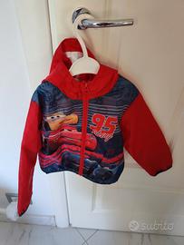 Giacca a vento con cappuccio Cars