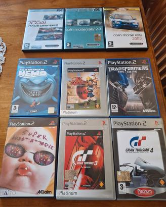 Lotto giochi PS2 + PC