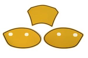 Adesivi tabelle portanumero moto SWM SIX DAYS 500