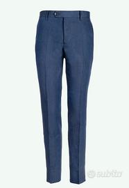 OBJ lanificio cerruti pantalone slim fit lino