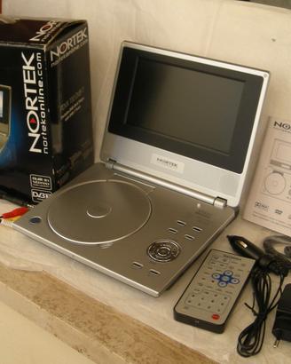 Lettore DVD portatile Nortek + borsa + accessori