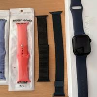 Apple Watch Serie 7 41 mm + 4 cinturini