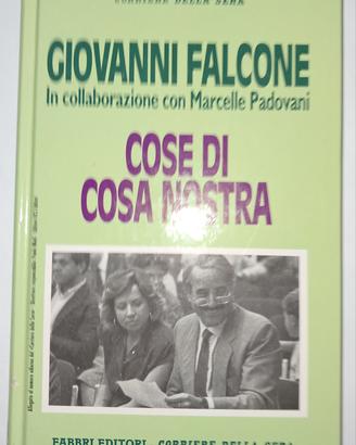 Libro Giovanni Falcone Cose di Cosa Nostra 
