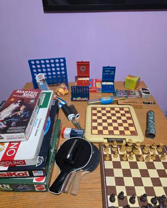 Giochi da tavolo Vintage anni 90 + libri DINOSAURI