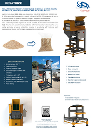 Insacchettatrice bilancia pellet nocciolino