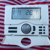 NUOVO Cronotermostato a batteria parete bianco