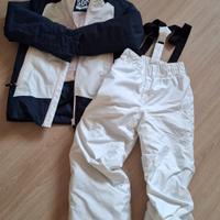 Tuta da neve bambina 8 anni