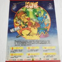 Lupo Alberto poster segno zodiacale Leone anni 80