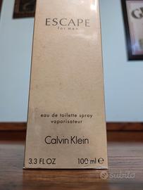 Calvin Klein Escape for Men 100 ml NUOVO 