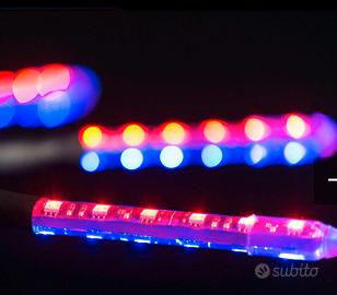 attrezzi led giocoleria ventagli 