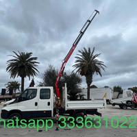 Iveco daily 35c12 del 10-2016 rib. gru fassi f32