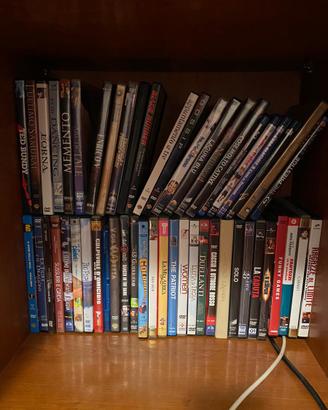 Collezione di DVD film come da foto