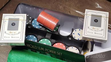 Set di Texas Hold'em Poker