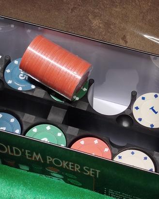Set di Texas Hold'em Poker