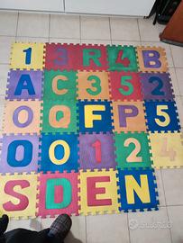 tappeto in gomma  adatto ai bambini