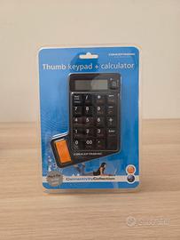 tastierino numerico + calcolatrice pc