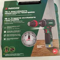 Trapano Avvitatore Parkside 12V X12V Team – Solo c