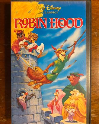 VHS Walt Disney - Robin Hood - ORIGINALE!!!
