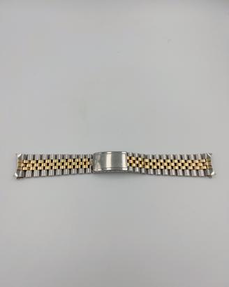 Bracciale Rolex vintage oro e acciaio 19mm