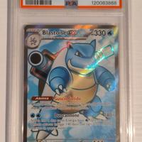 Pokemon PSA 7 Blastoise ex 184/165 set 151 Ita