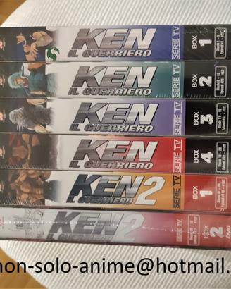 Ken il guerriero tutte le serie in 6 box dvd +OAV
