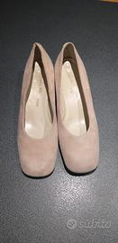 SCARPE DÉCOLLETÉ CAMOSCIO ROSA