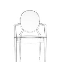SET 2 sedie Kartell Louis Ghost trasparenti