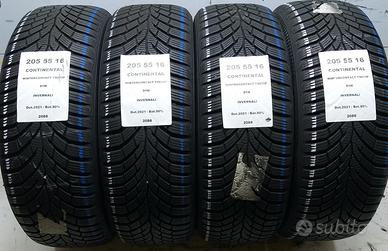 4 GOMME 205 55 16 CONTINENTAL A2088