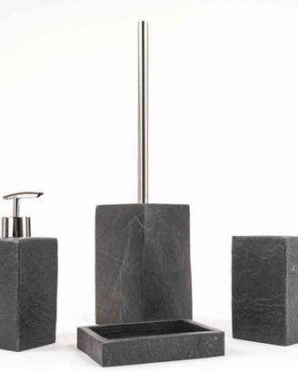 Set accessori bagno Syl Ardesia