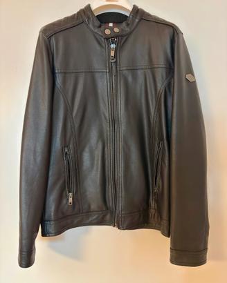 Giubbino in eco pelle  marrone, Alcott