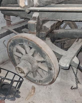 carro agricolo in legno