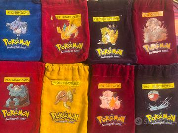 Sacchetti originali biglie Pokémon anni 2000 LEGGI